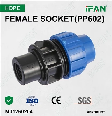 602 HDPE মহিলা সকেট