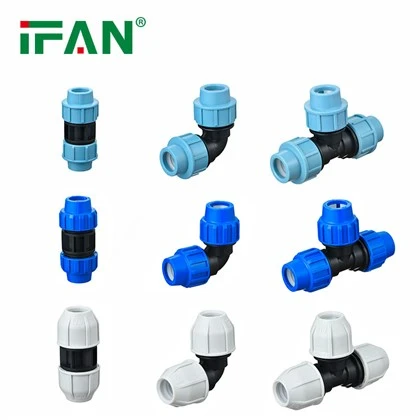 ASTM D3035 601 ব্লু ফিমেল থ্রেড কাপলিং এইচডিপিই ফিটিং
