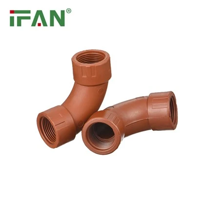 সরাসরি বিক্রয় 1/2"-2" ব্রাউন PPH ফিটিং